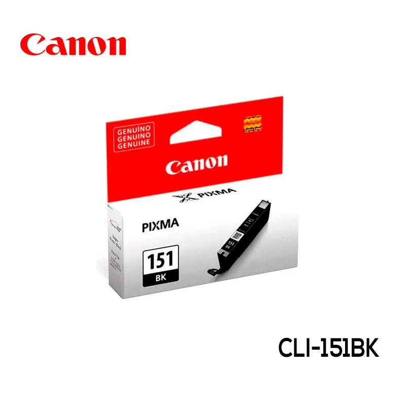 Tinta Canon CLI-151BK Cartucho Negro Original