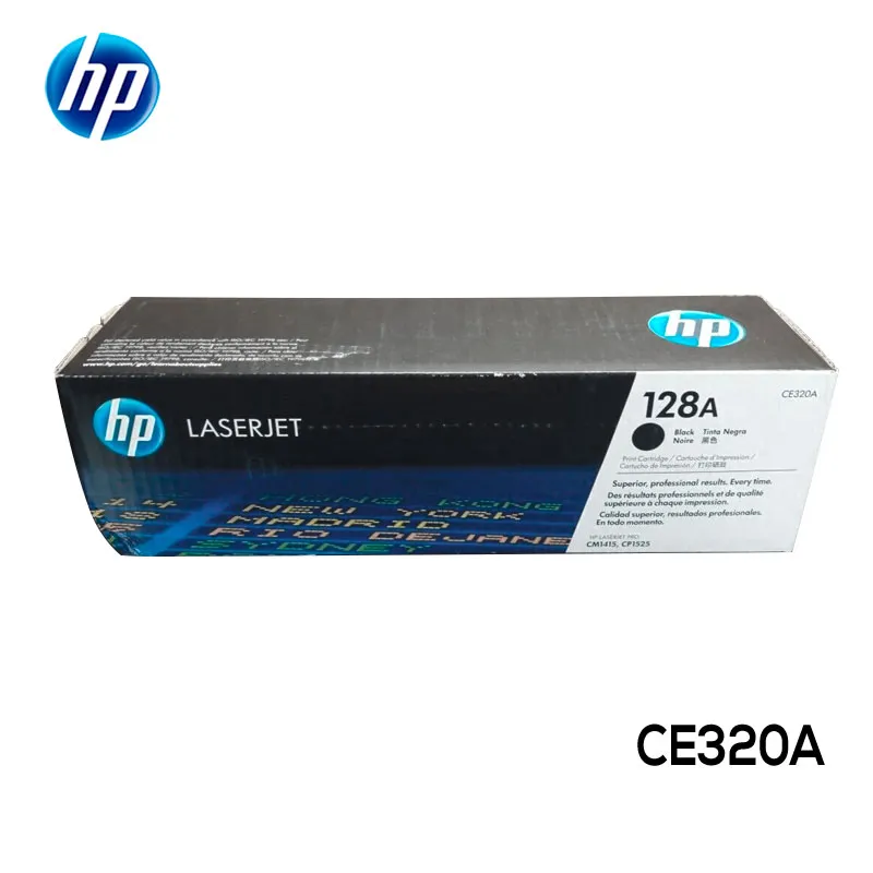 Toner HP 128A Cartucho CE320A Negro LaserJet Original
