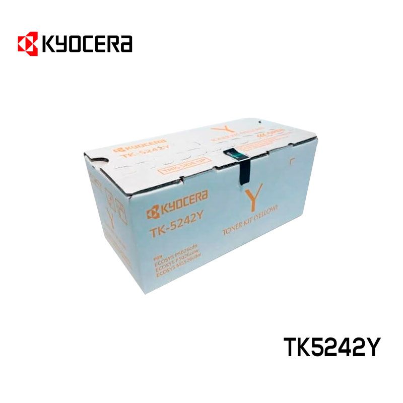Toner Kyocera TK5242Y Yellow TK-5242Y Cartucho Original