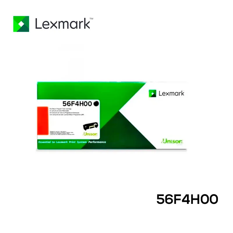 Toner Lexmark 56F4H00 Negro Original