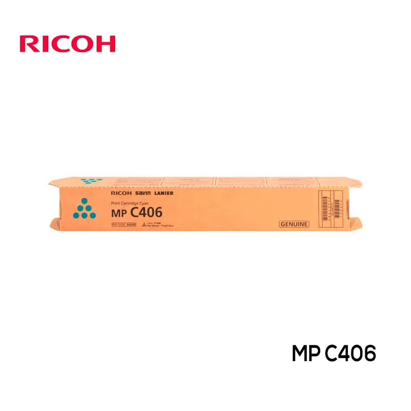 Toner Ricoh MP C406 Cartucho Cyan Original