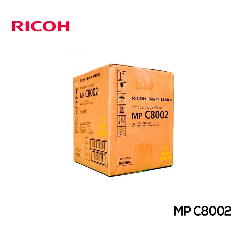 Toner Ricoh MP C8002 Cartucho Yellow Original