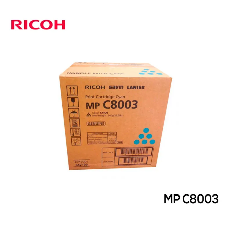 Toner Ricoh MP C8003 Cartucho Cyan Original