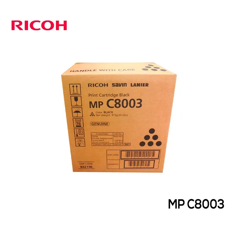 Toner Ricoh MP C8003 Cartucho Negro Original