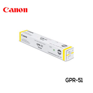 toner-canon-gpr-51-cartucho-yellow-original